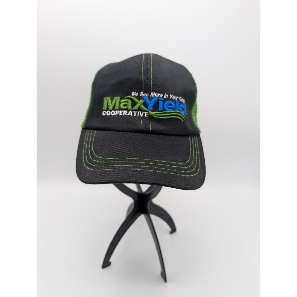 Maxyield Cooperative Hat Baseball Cap Grain Elevator‎ Farmer Farming Ag  Mesh